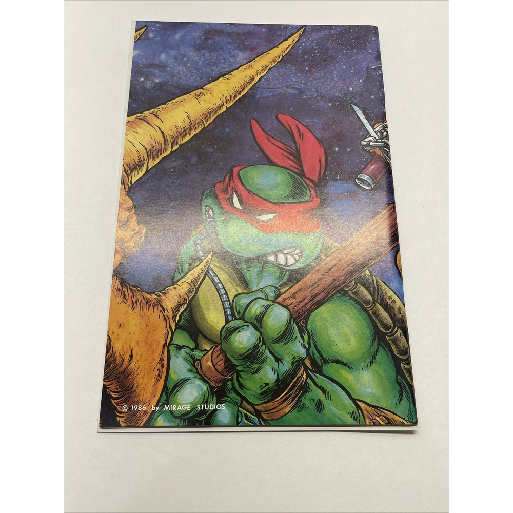 1986 EASTMAN AND LAIRD'S TEENAGE MUTANT NINJA TURTLES #6 COMIC BOOK - Picture 7 of 11